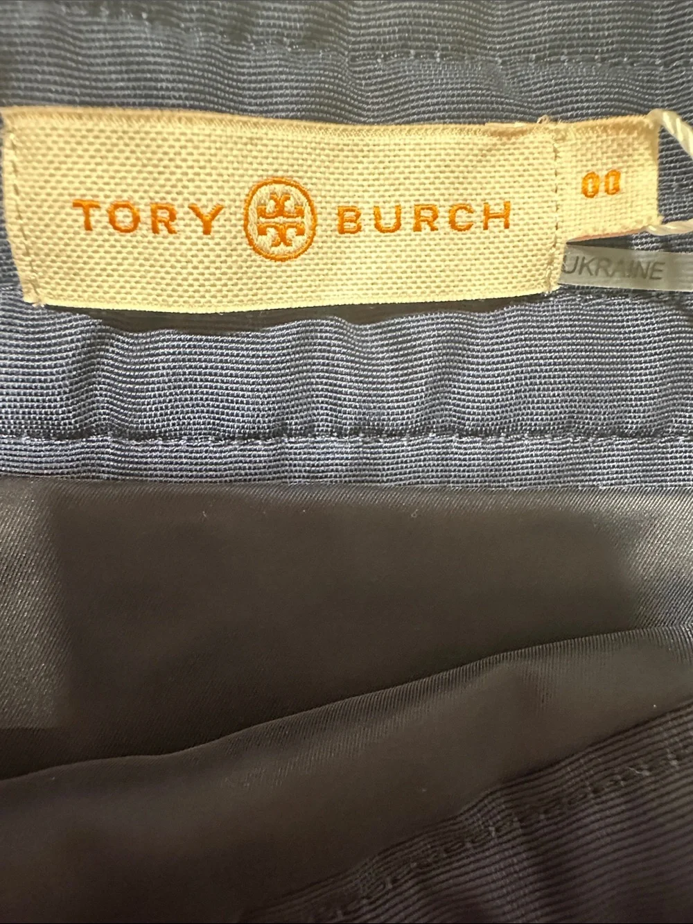 NWT Tory Burch Nubby Tartan Tweed Skirt Size 00 Plaid Office Workwear Preppy
